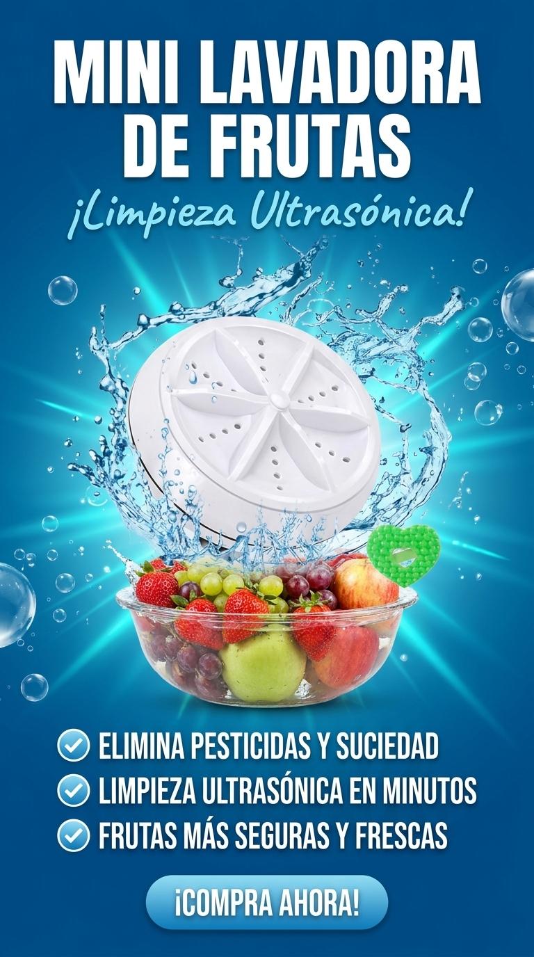 Mini Lavadora Frutas Hero