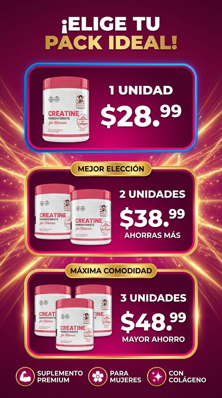 Creatina 2-packs