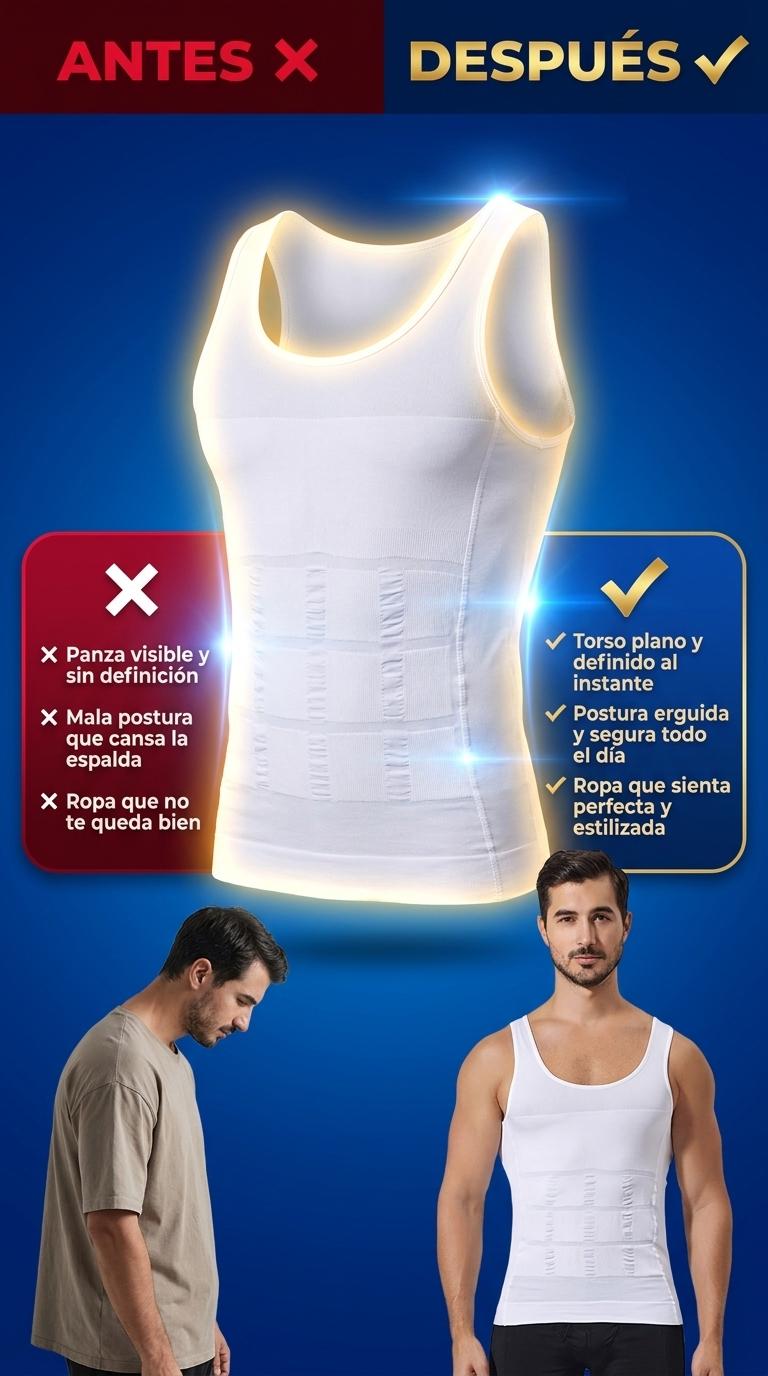 Chaleco Compresion Antes Despues