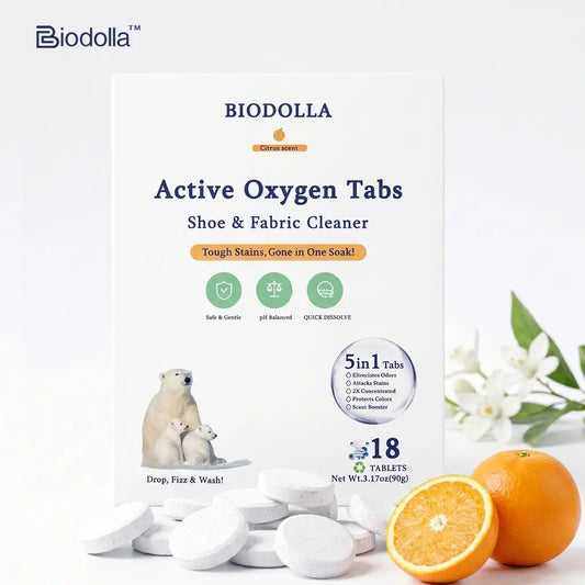 PASTILLAS CON OXIGENO ACTIVO PARA ZAPATILLAS