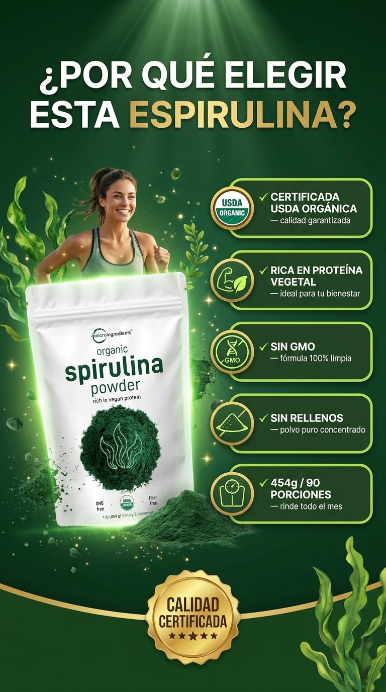 Espirulina Por Que Elegir