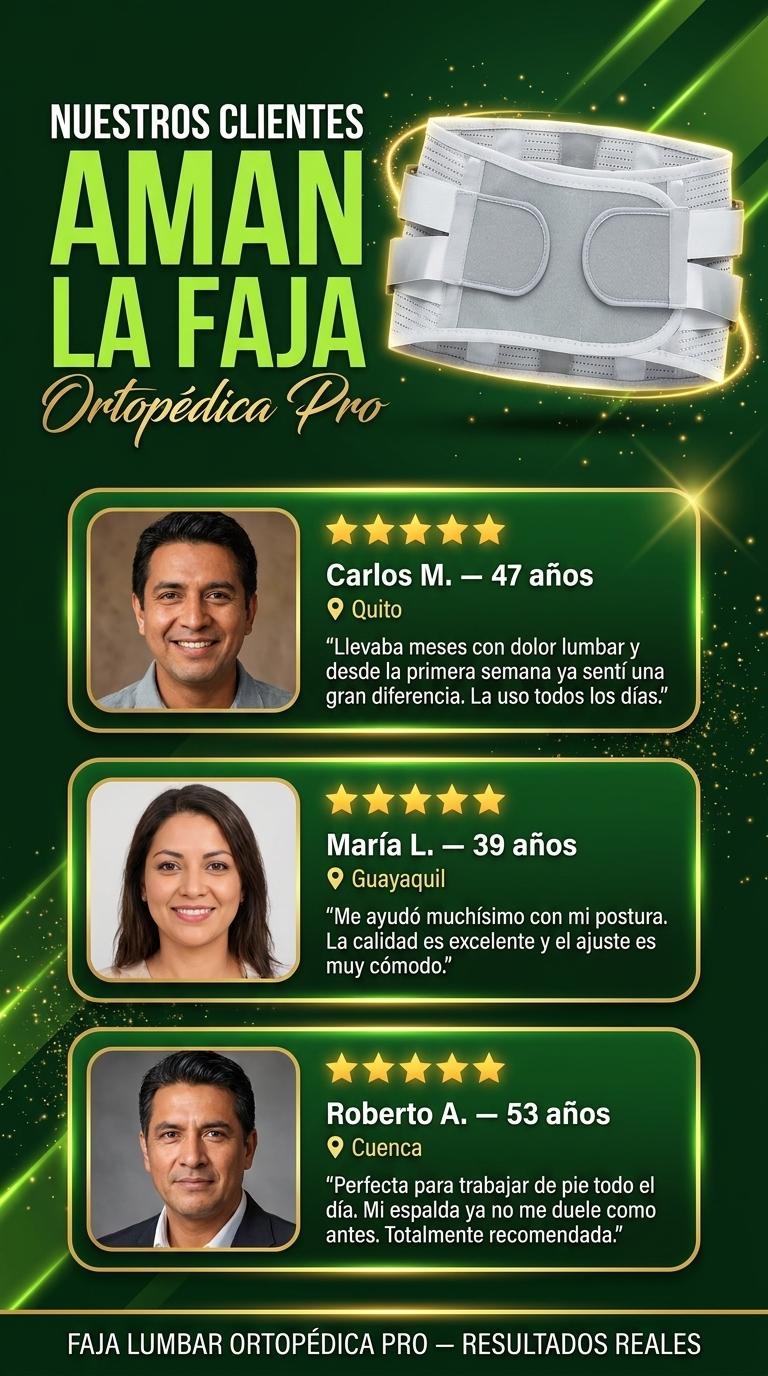 Faja Lumbar - Resenas