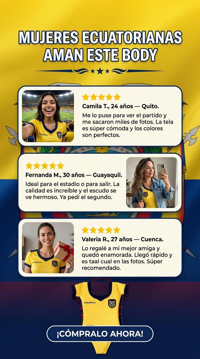 Body Ecuador Mujer - Resenas
