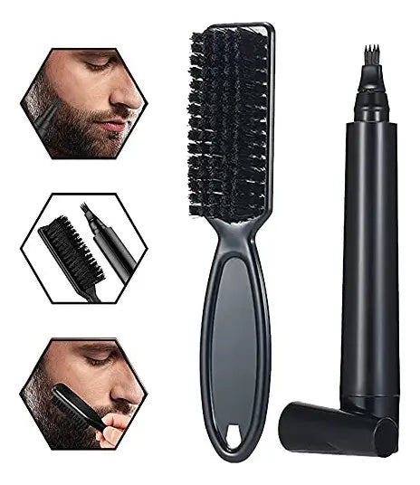 Set De Lápiz Marcador con Cepillo