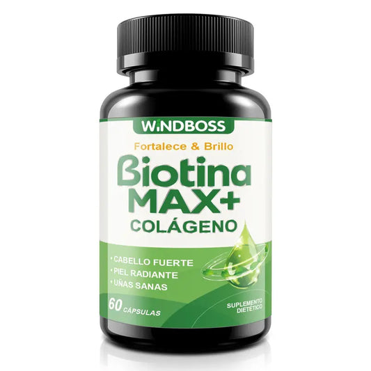 BIOTINA MAX+ CON COLAGENO
