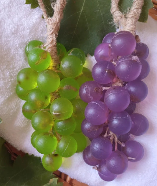 Jabón Artesanal en Forma de Uva