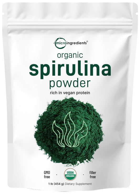 Spirulina Orgánica en Polvo